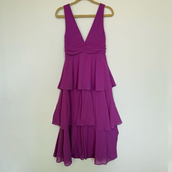 Lulu's Purple Midi Dress - Picture 8 of 12